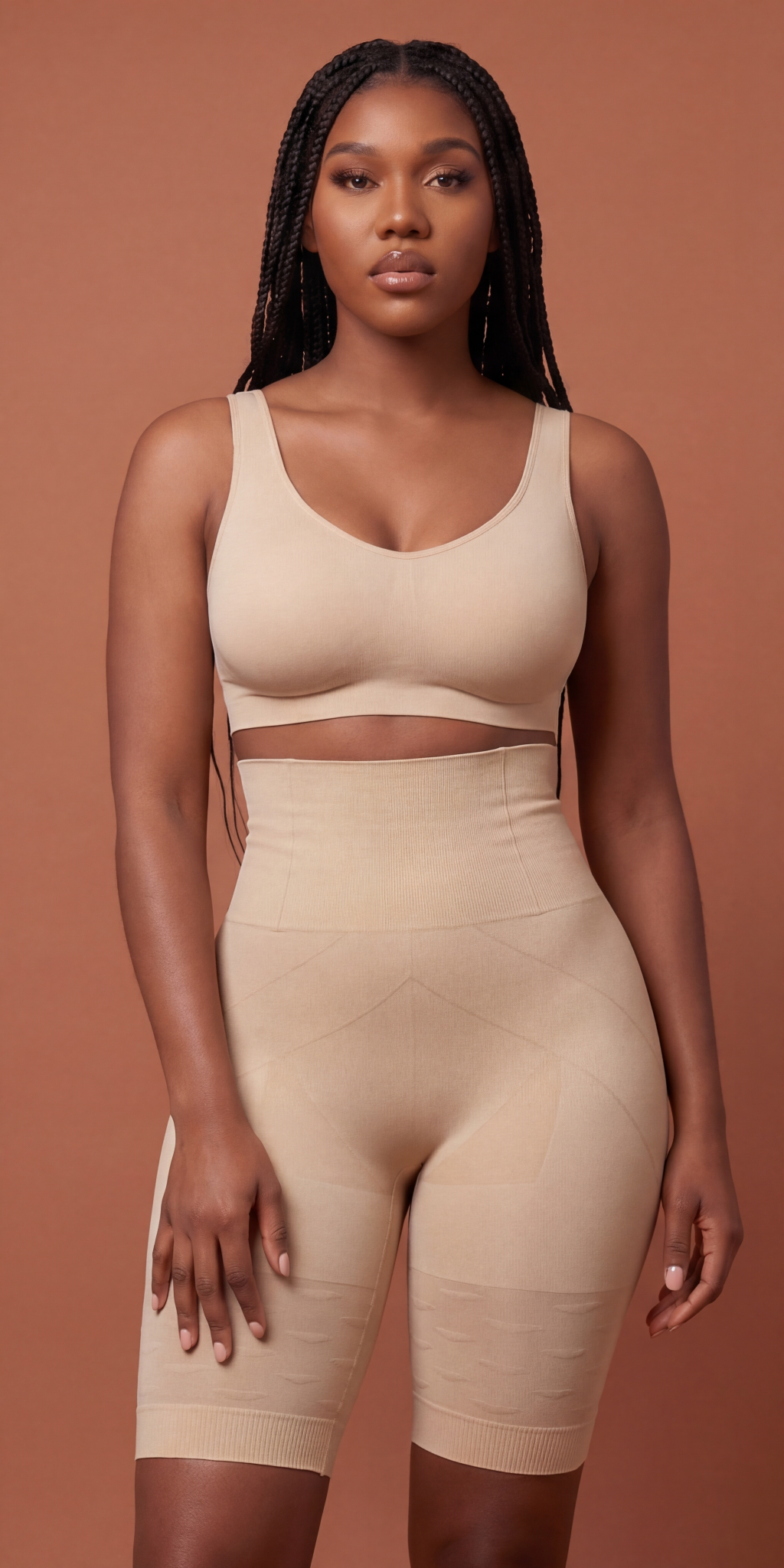 Prosper & Adore SmoothFit High Waist Shorts – Seamless Tummy Control
