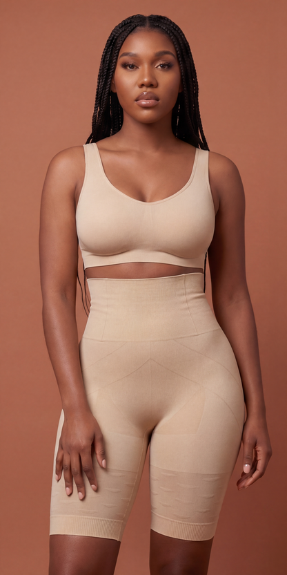 Prosper & Adore SmoothFit High Waist Shorts – Seamless Tummy Control